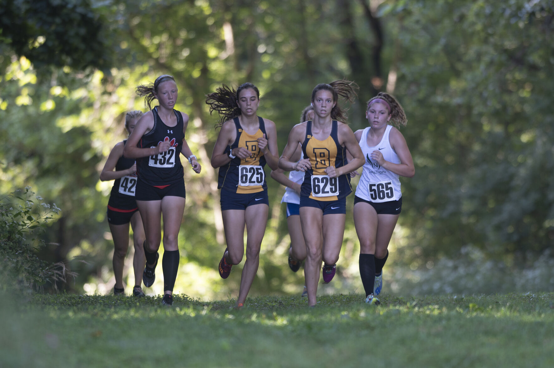 Edwardsville Invitational girls race